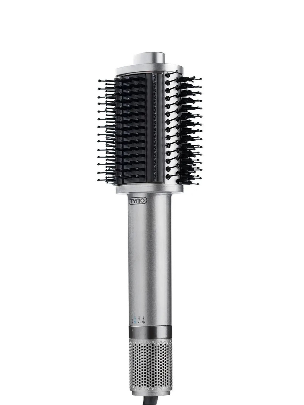 TYMO AIRBEAM Hot Air Brush 5-in-1 ionic blow dryer Metallic Grey
